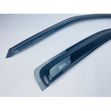 Дефлектори вікон Ford Transit Connect 2002-2013 накладні (DEFL) Q2-2